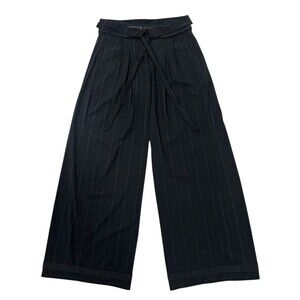 Marithe Francois Girbaud Women's Black Wide Leg Pants Avant Garde Size US 6